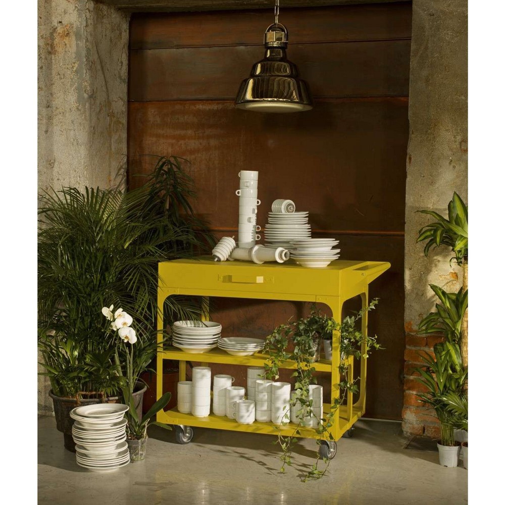 Acquista online Carrellino portavivande Misfit Cart giallo DIESEL per Scavolini Af Interni